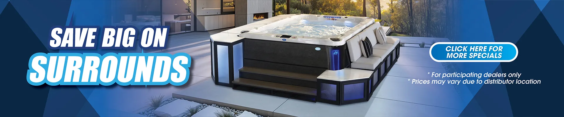 Calspas hot tub being used in a family setting - Auburn