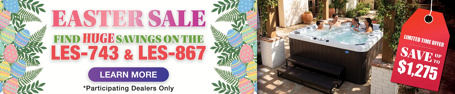 Calspas hot tub being used in a family setting - Auburn