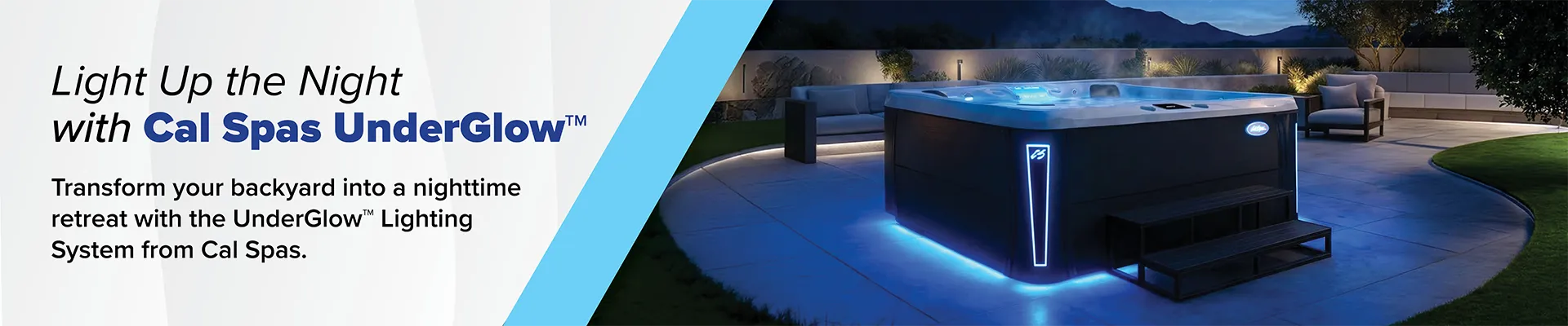 Calspas hot tub being used in a family setting - Auburn